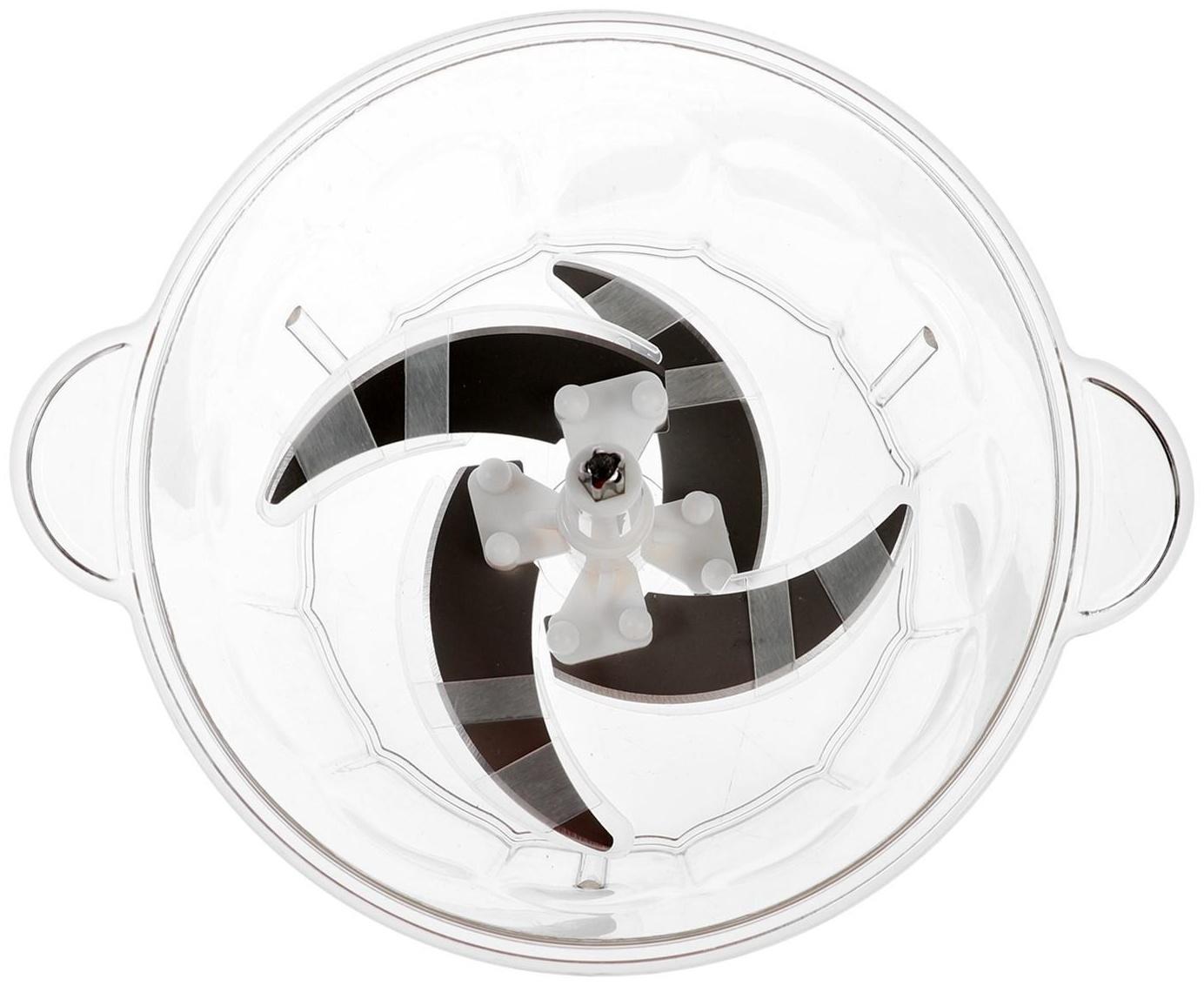 Измельчитель LuazON LBR-06, пластик, 300 Вт, 2 л, голубой