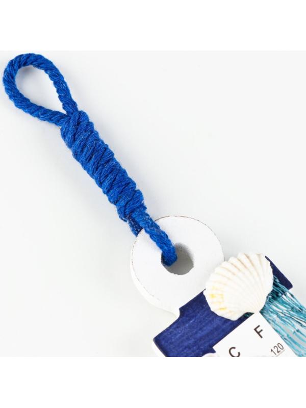 Якорь интерьерный с термометром 12,5*9*2см, микс