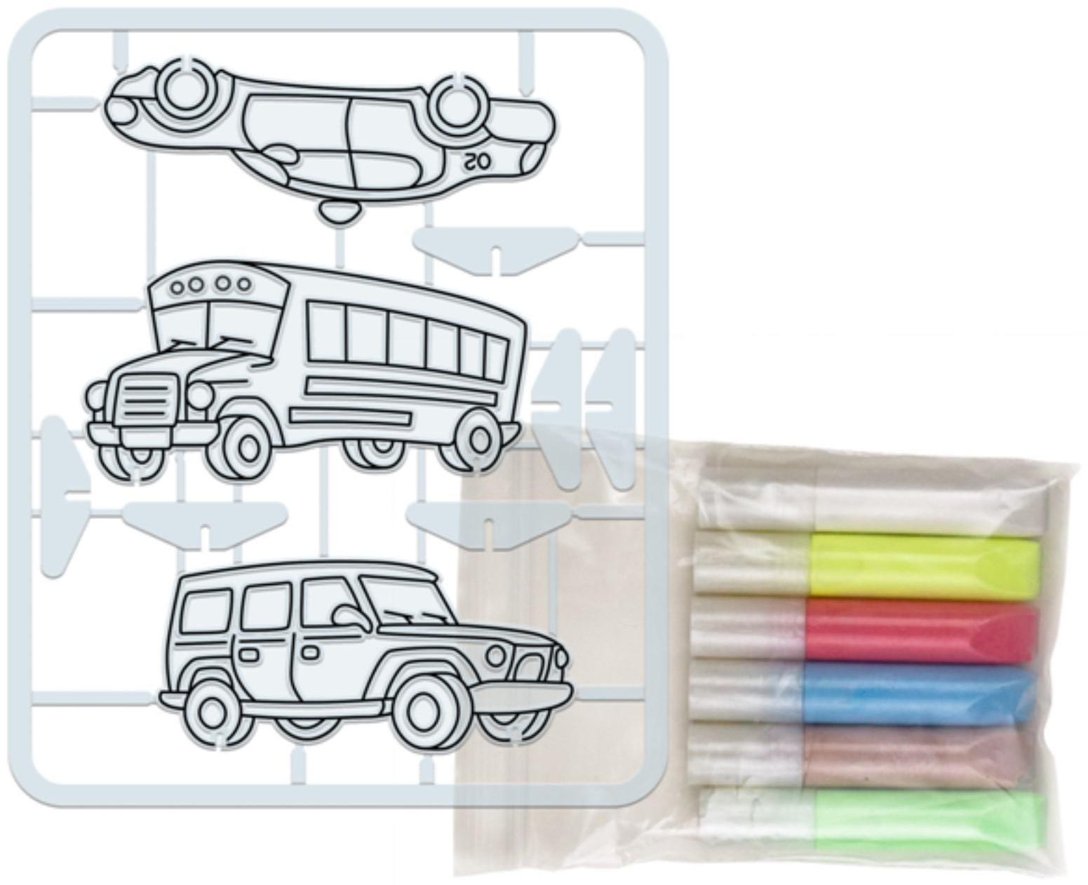 Витражные игрушки «Машинки»