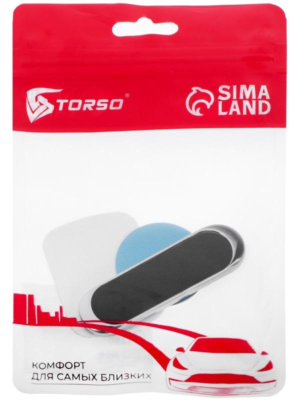 Держатель телефона TORSO на клейкой основе 7×2 см, магнитный