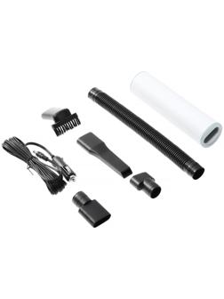 Пылесос автомобильный CARTAGE, 5 насадок, 120 Вт, 12 В, белый