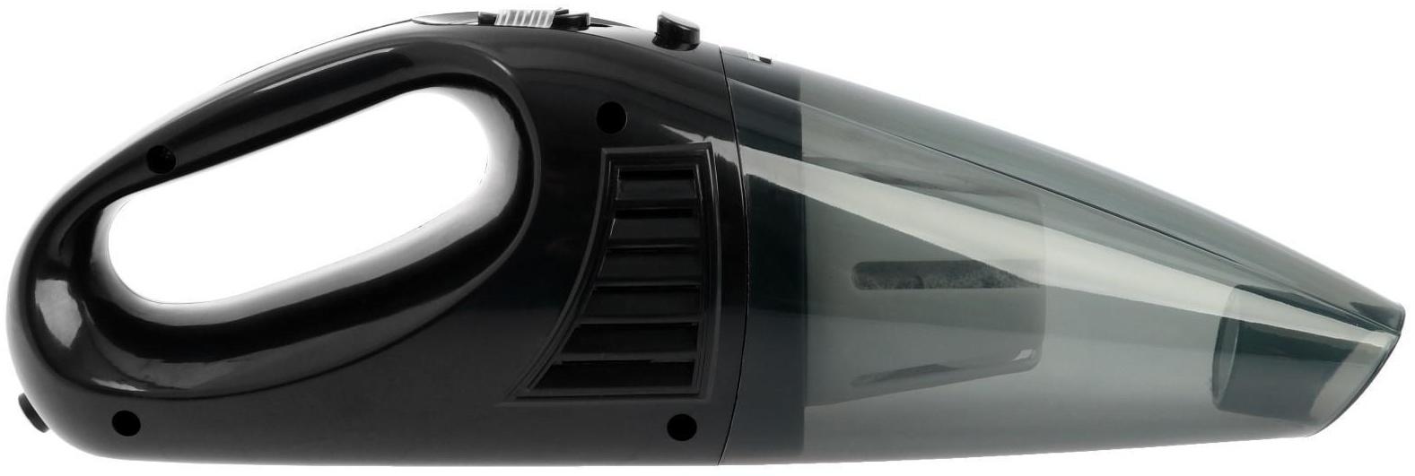 Пылесос автомобильный CARTAGE, беспроводной, 3 насадки, 120 Вт, 12 В, черный