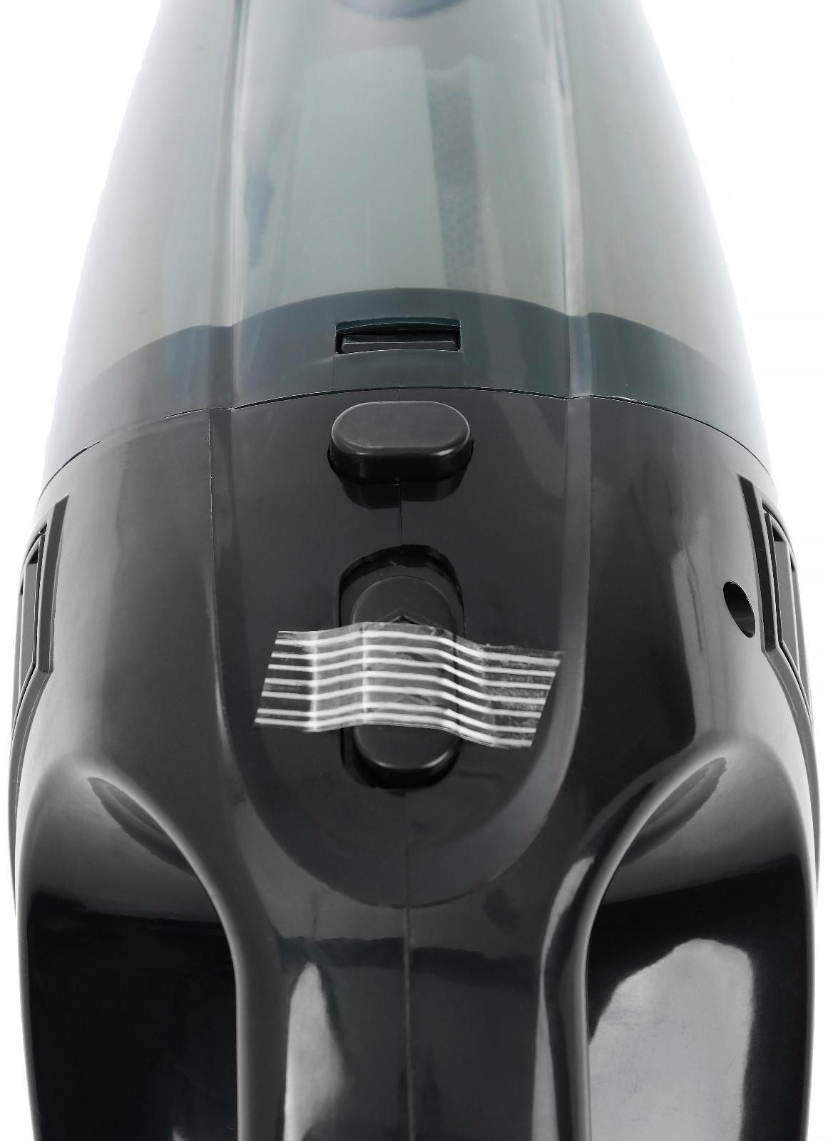 Пылесос автомобильный CARTAGE, беспроводной, 3 насадки, 120 Вт, 12 В, черный