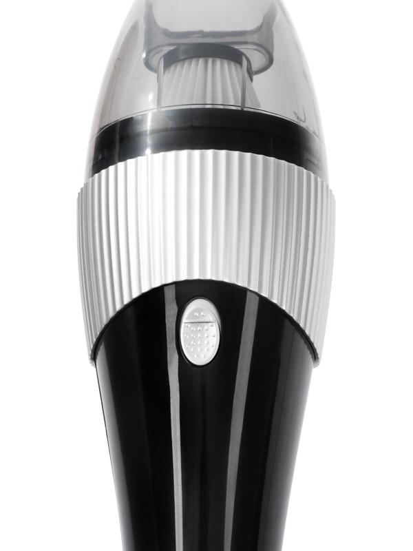 Пылесос автомобильный, беспроводной, 5 насадок, 130 Вт, 12 В, черный