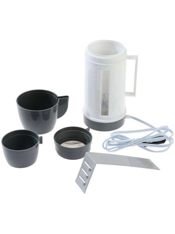 Электрочайник автомобильный 0,5 л, 12 В, 2 кружки, 150 Вт