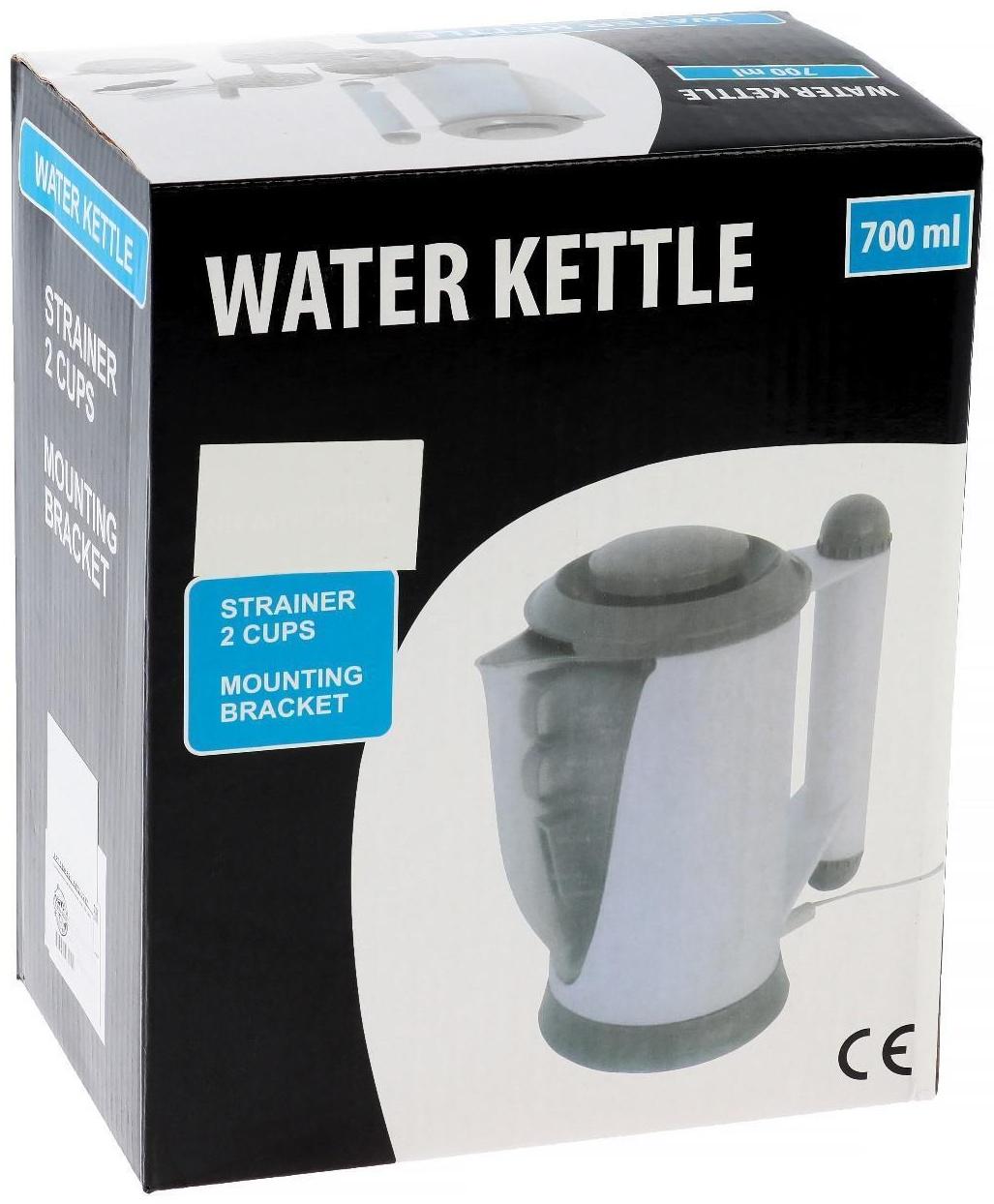 Электрочайник автомобильный 0.7 л, 12 В, 150 Вт