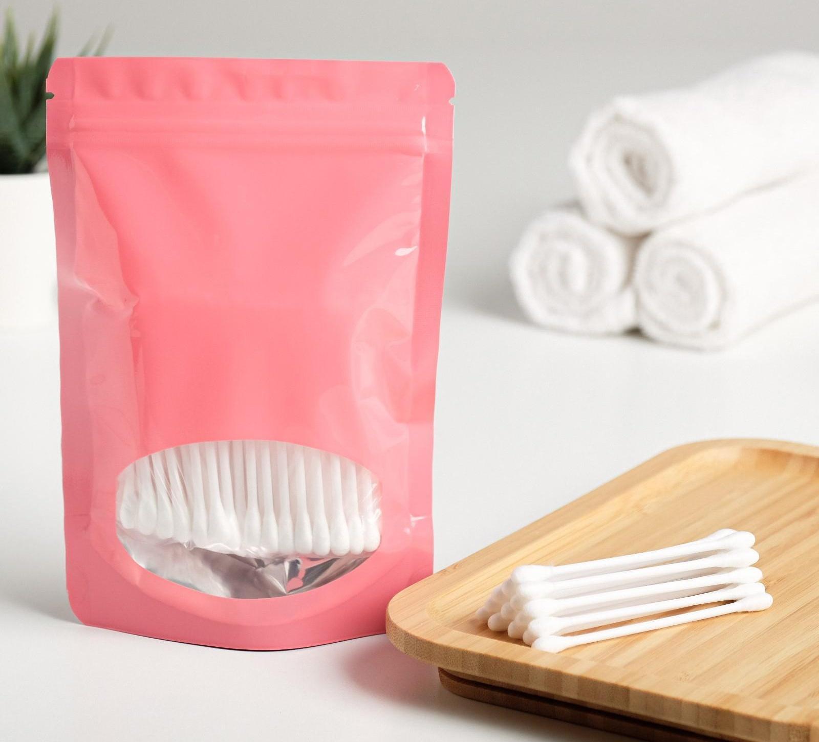 Ватные палочки «Почисти ушки, не будь хрюшкой» 100шт