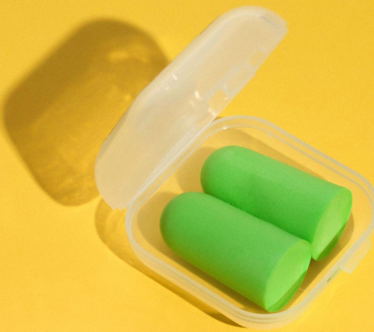 Беруши в контейнере «Разбудите меня никогда», 3 х 1,5 см