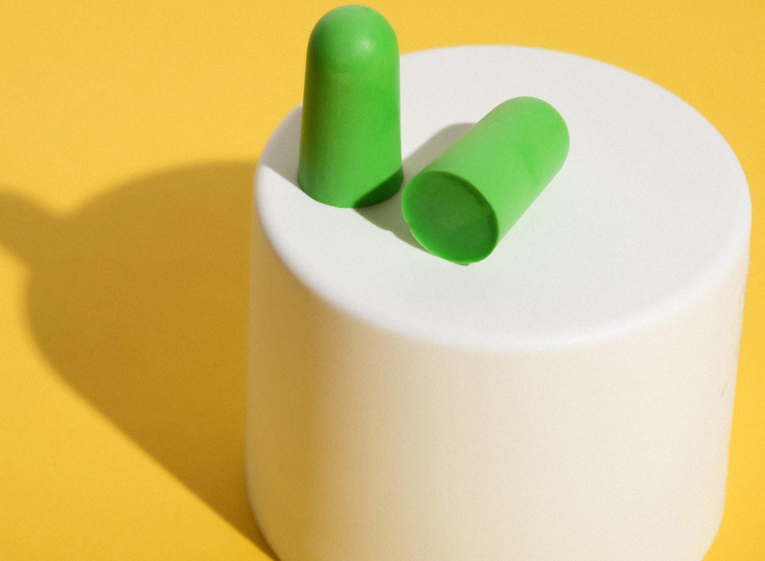 Беруши в контейнере «Разбудите меня никогда», 3 х 1,5 см