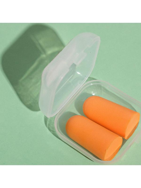 Беруши в контейнере «Ла-ла-ла», 3 х 1,5 см