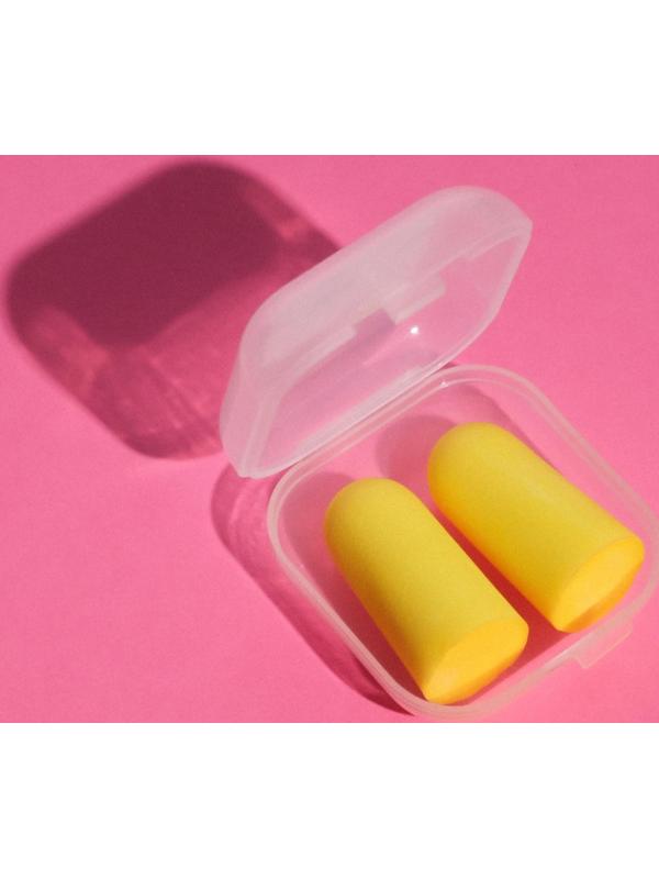 Беруши в контейнере «Опять эти ваши утры», 3 х 1,5 см