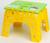 Табурет «Алфавит» складной, детский, цвет салатовый/желтый