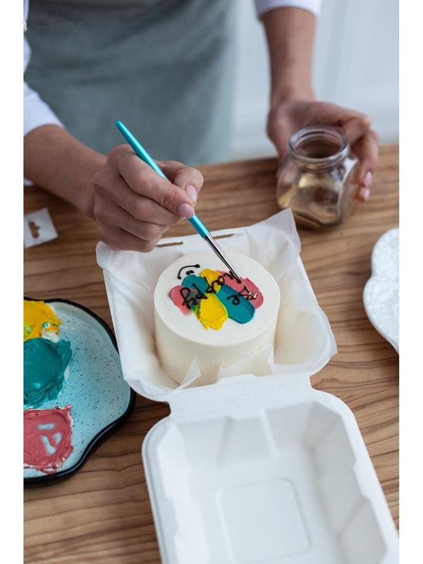 Набор кондитерских кисточек для декорирования, 3 шт