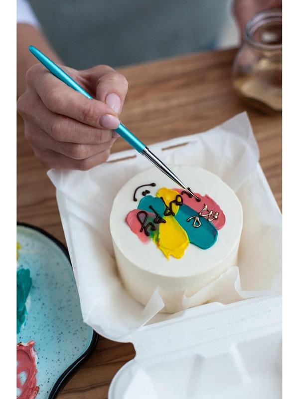 Набор кондитерских кисточек для декорирования, 3 шт