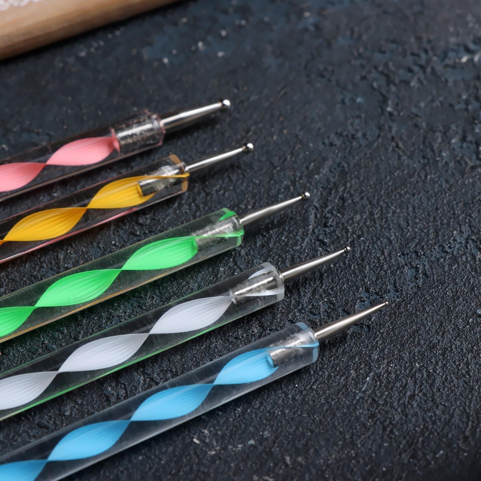 Набор кондитерских кисточек для декорирования, 5 шт