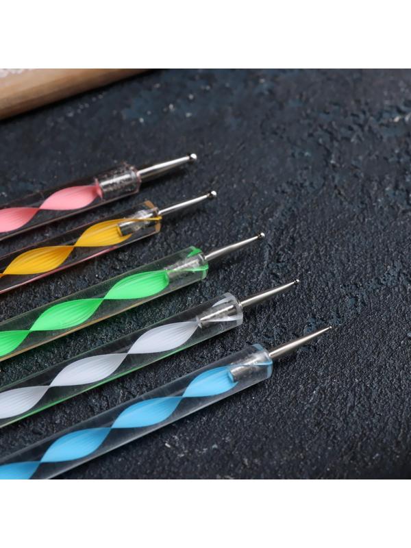 Набор кондитерских кисточек для декорирования, 5 шт