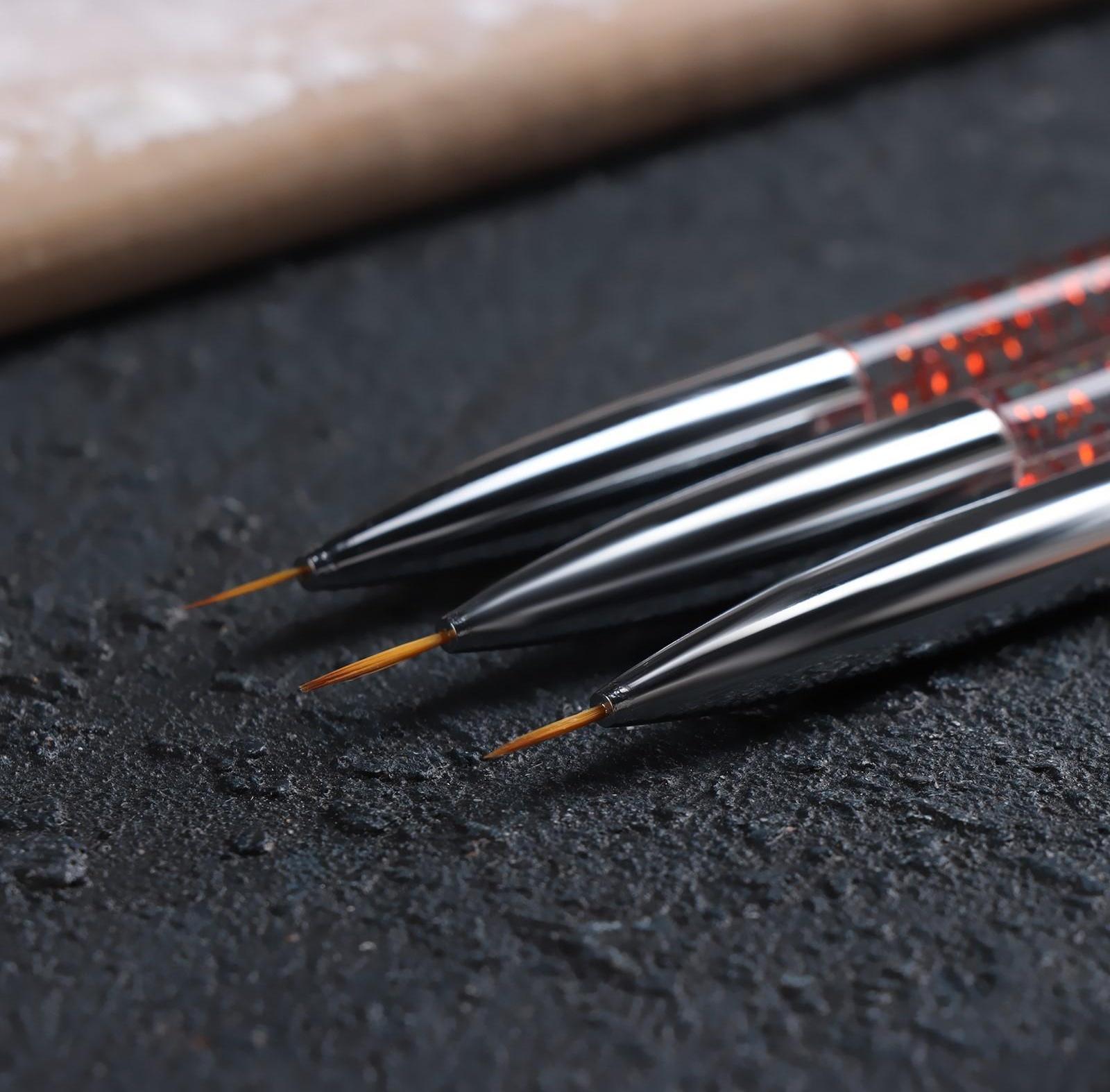 Набор кондитерских кисточек для декорирования, 3 шт