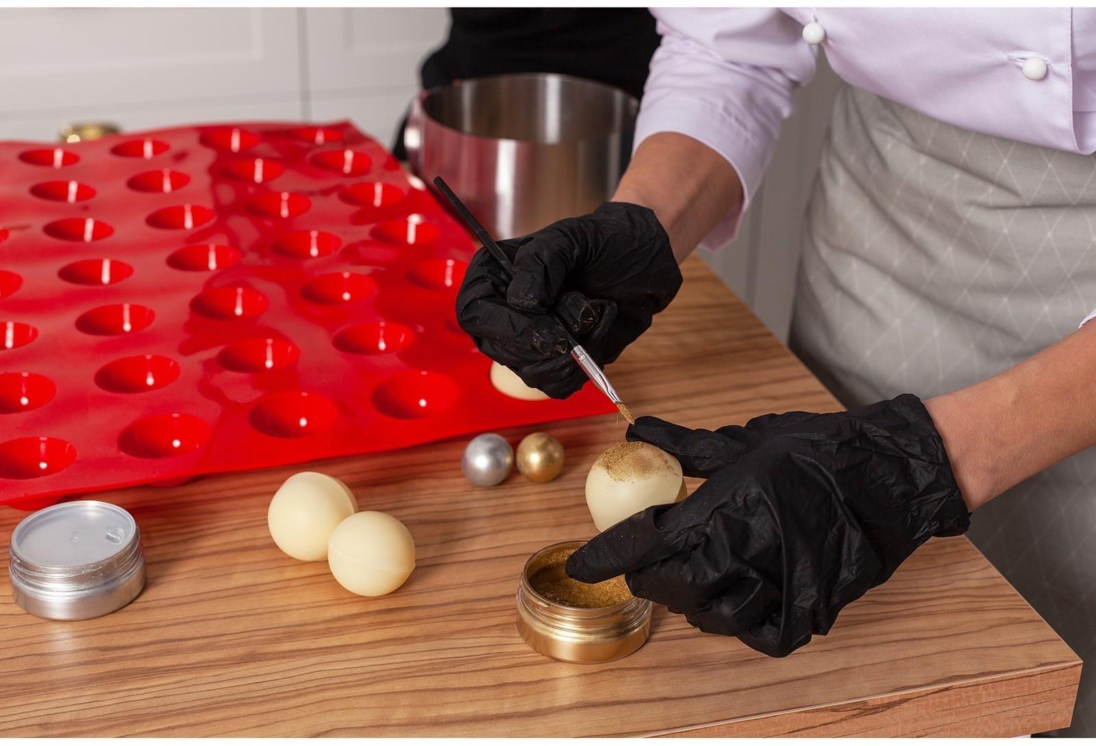 Набор кондитерских кисточек для декорирования, 5 шт