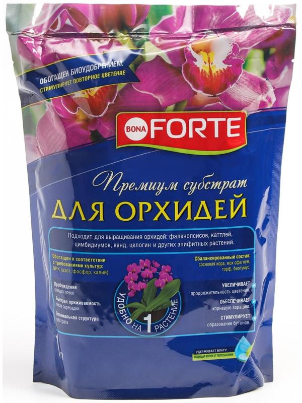 Субстрат Бона Форте для орхидей, 1 л