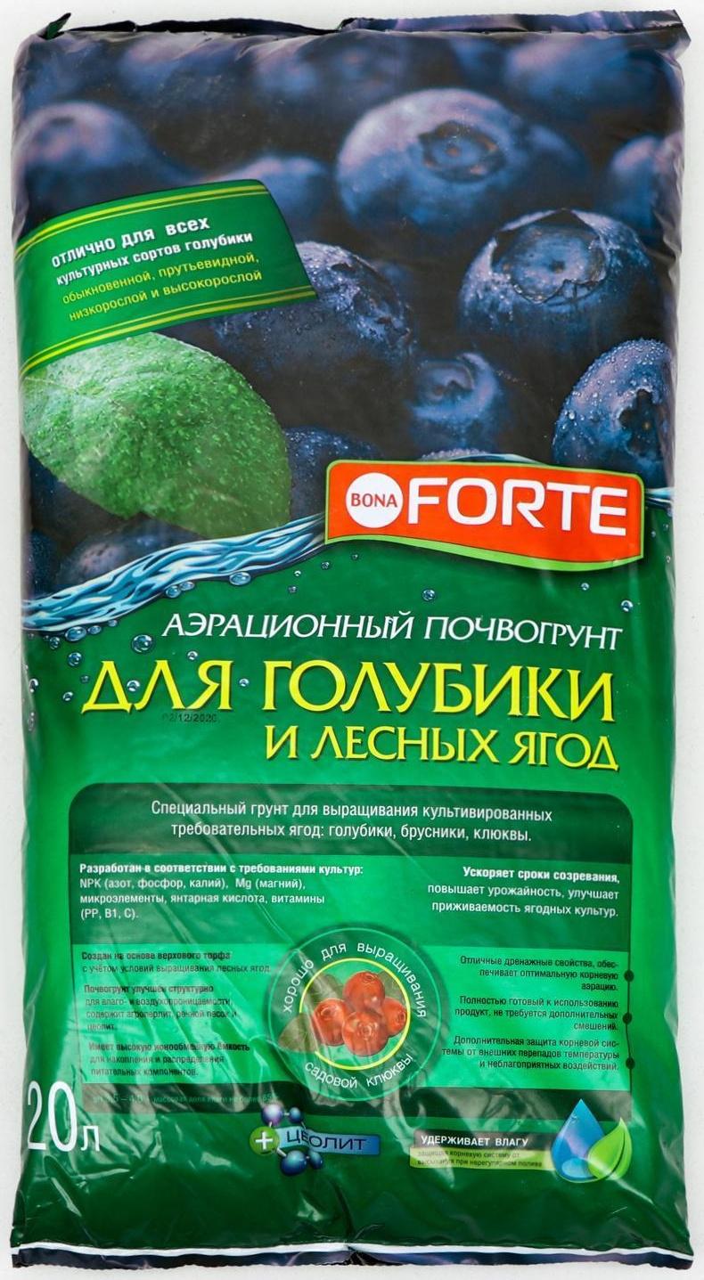 Грунт Бона Форте для голубики и лесных ягод, 20 л