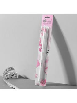 Карандаш для ткани, самозатачивающийся, 17 см, цвет белый