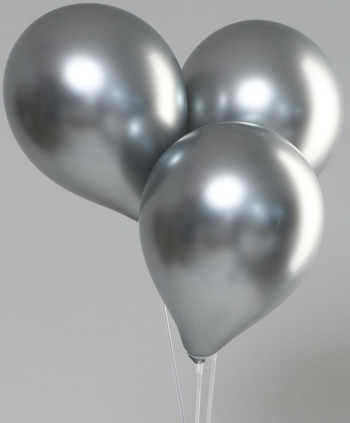 Шар латексный хром 12