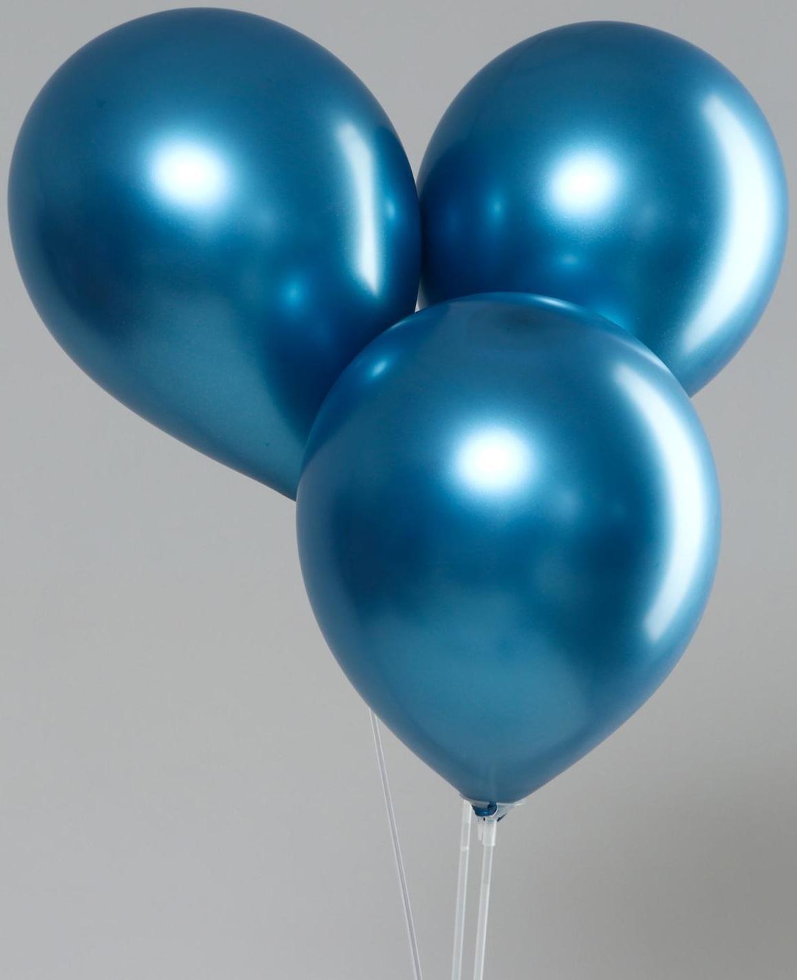 Шар латексный хром 12