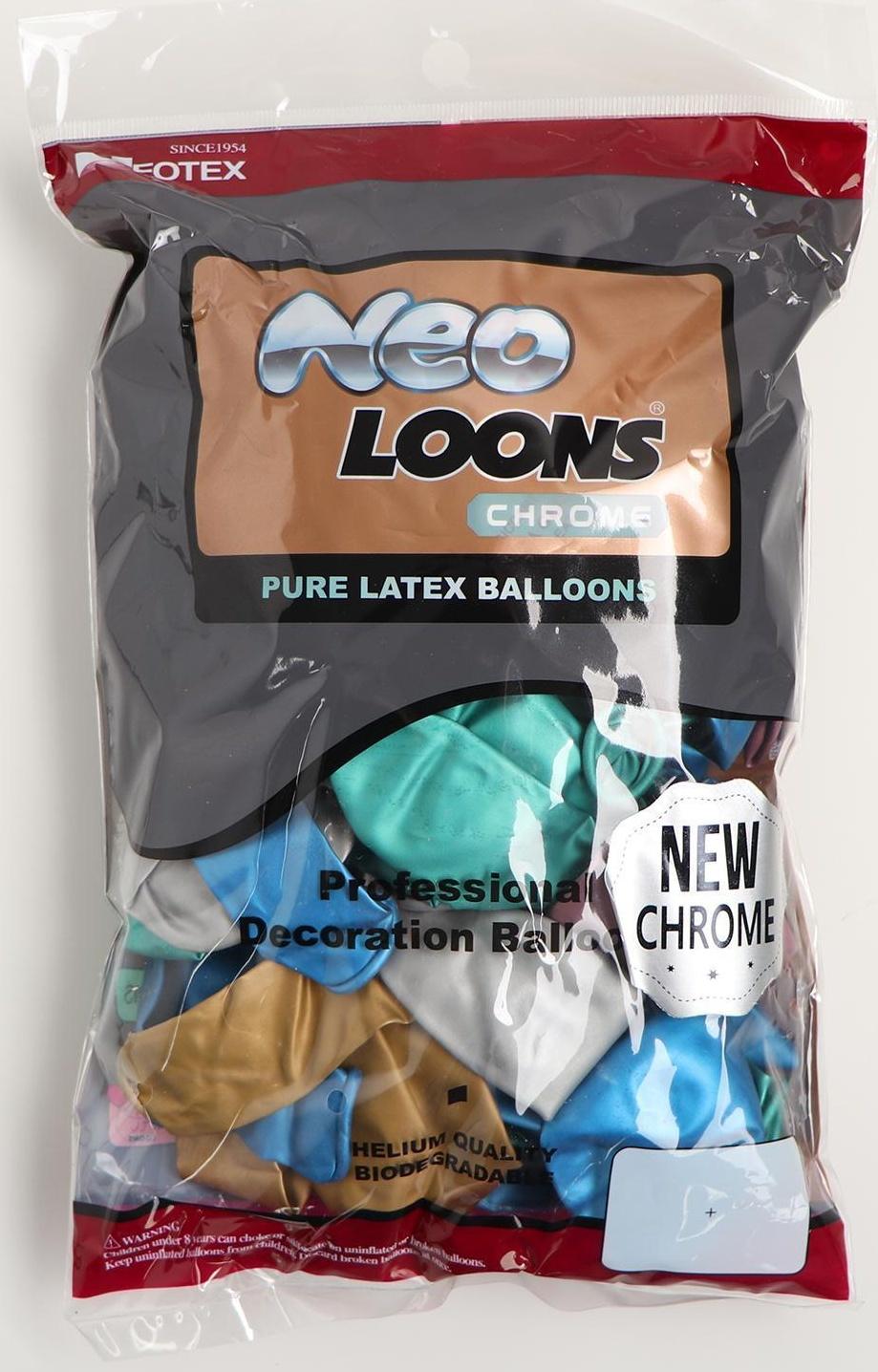 Шар латексный хром 12