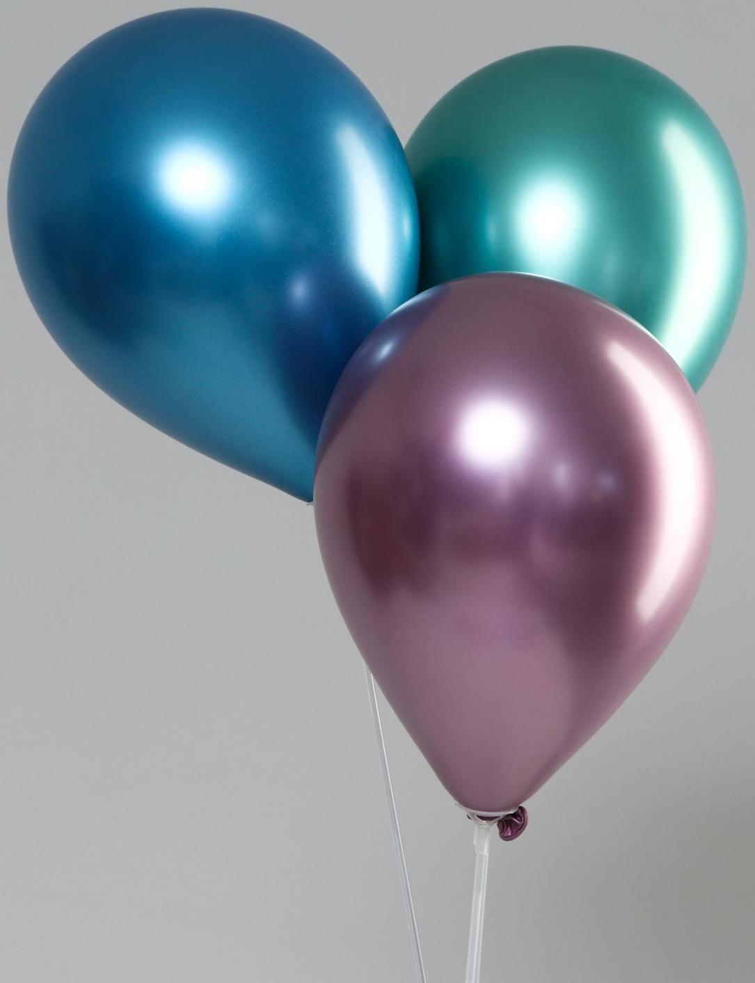 Шар латексный хром 12