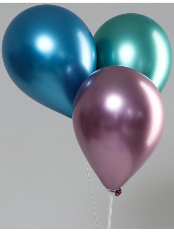 Шар латексный хром 12