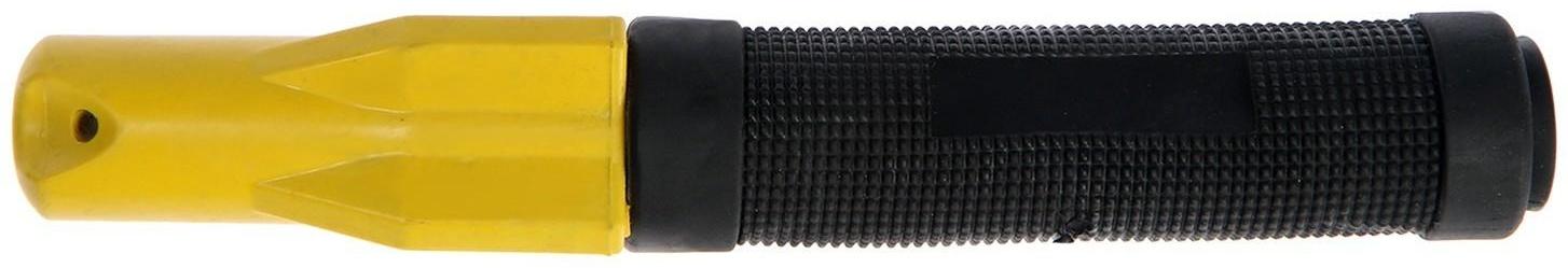 Держатель для электродов ТУНДРА, 210 мм, 35-50 мм, латунь, резиновый корпус, 2-5 мм, 500 А