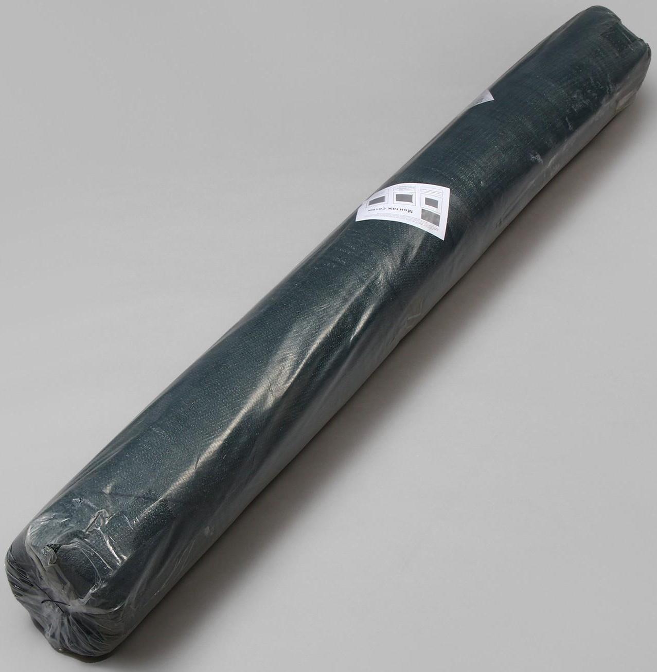 Сетка затеняющая, 50 × 2 м, плотность 80 г/м², тёмно-зелёная