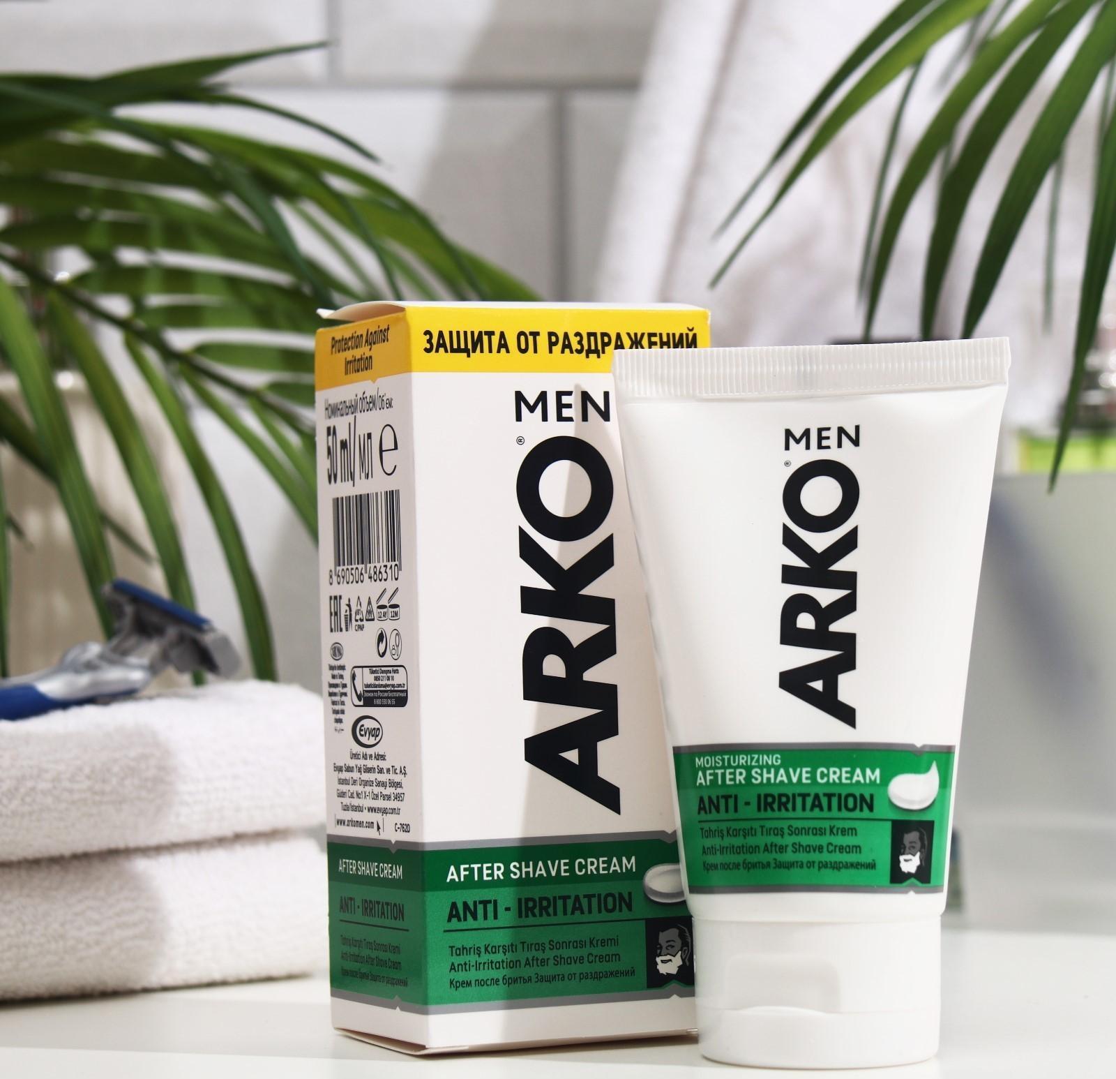 Крем после бритья Arko Men Anti-Irritation, 50 мл