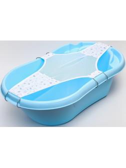 Гамак для купания новорожденных, сетка для ванночки детской, «Куп-куп» 80 cм., Premium цвет белый