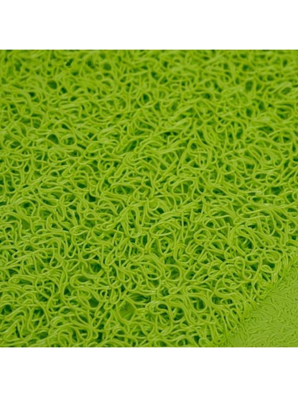 Коврик 2-в-1 под миску/туалет животных со скругленными углами, 48 х 35 см, микс цветов