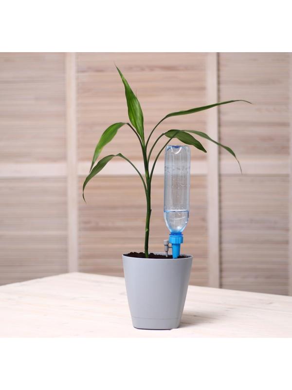 Автополив для комнатных растений, под бутылку, с краном, регулируемый