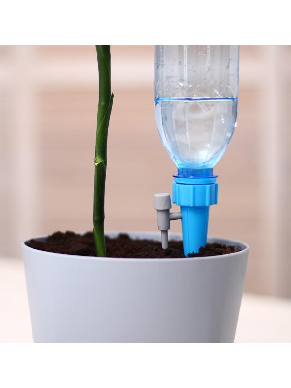 Автополив для комнатных растений, под бутылку, с краном, регулируемый