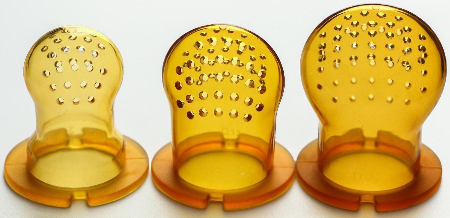 Набор сменных сеточек для ниблера, 3 шт., силикон, S,M,L