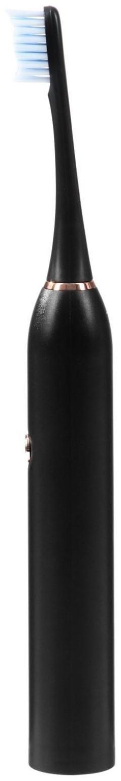 Электрическая зубная щётка Luazon LP-004, вибрационная, от 1хAA (не в компл.), черная