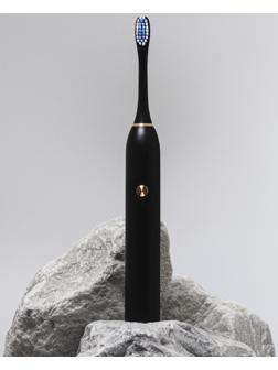 Электрическая зубная щётка Luazon LP-004, вибрационная, от 1хAA (не в компл.), черная