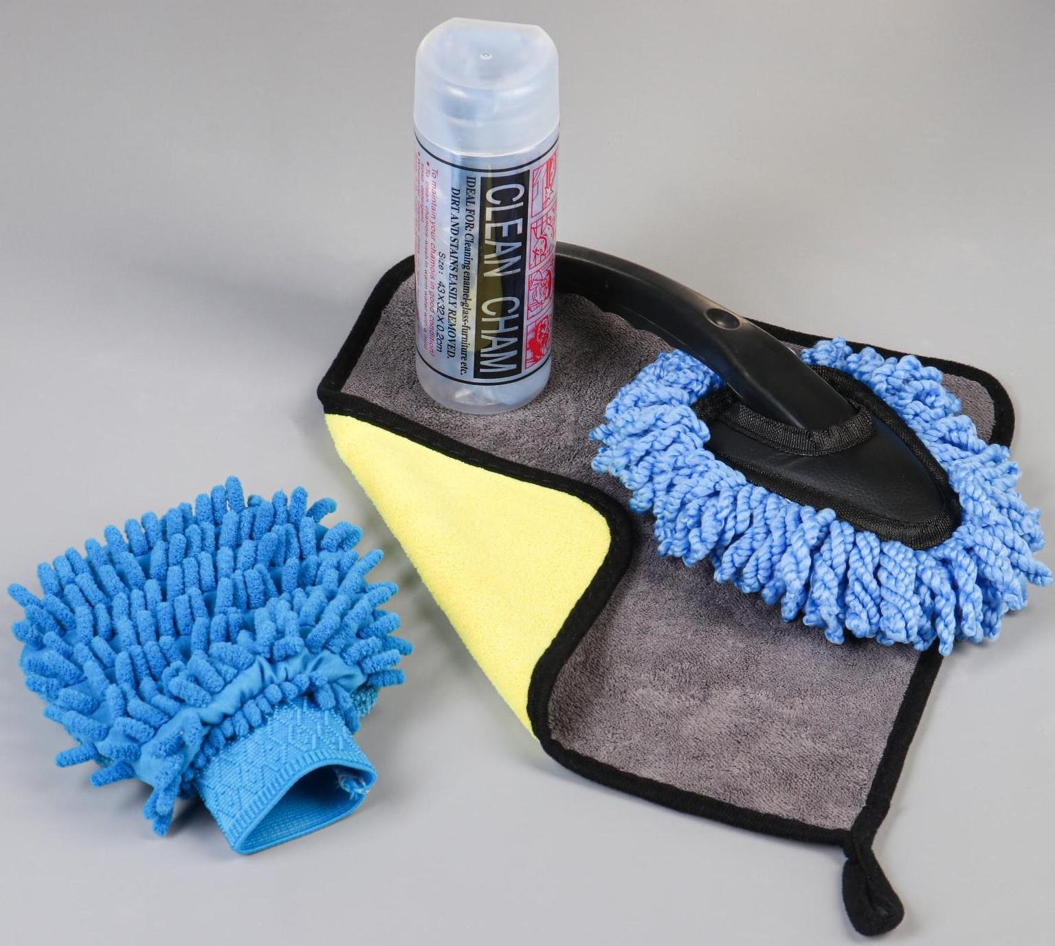 Набор для ухода за автомобилем CARTAGE, 4 предмета