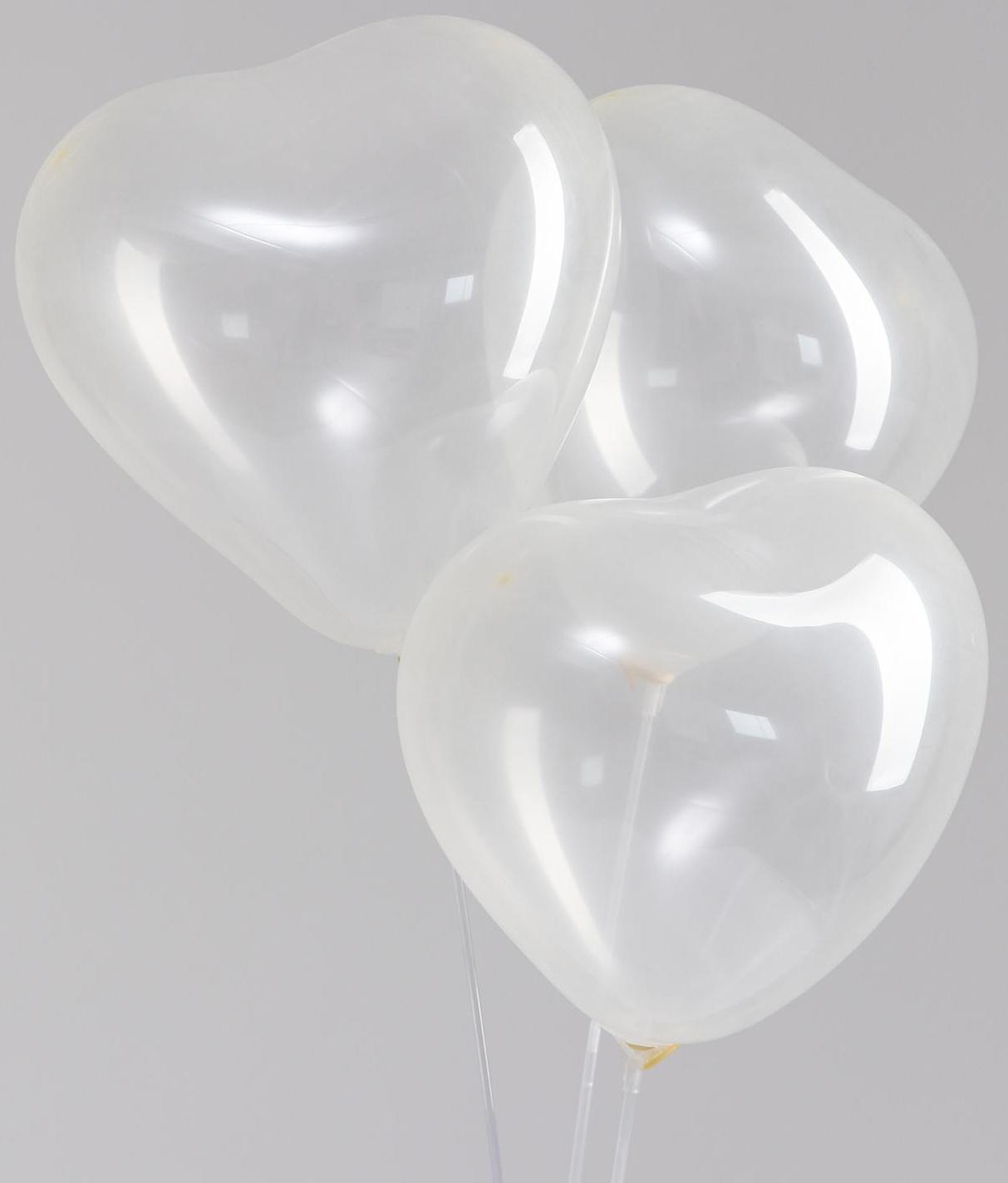 Шар латексный сердце 12