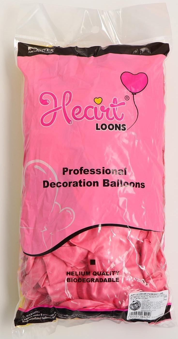 Шар латексный сердце 12