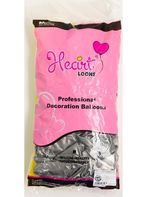 Шар латексный сердце 12