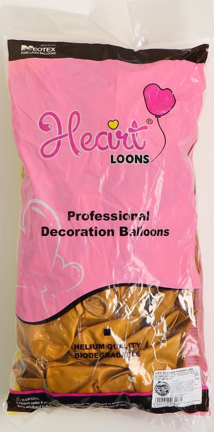 Шар латексный сердце 12