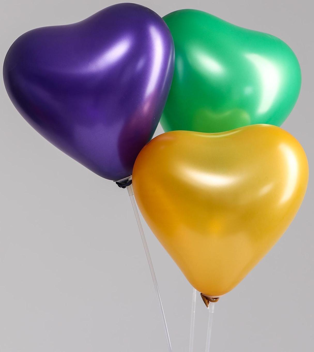 Шар латексный сердце 12