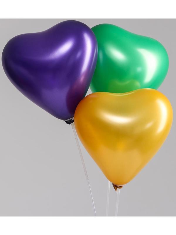 Шар латексный сердце 12