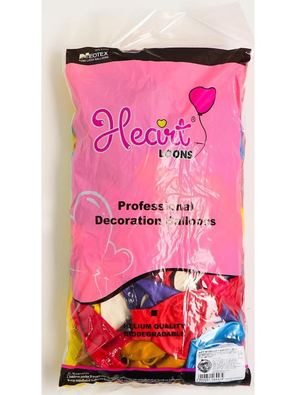 Шар латексный сердце 12