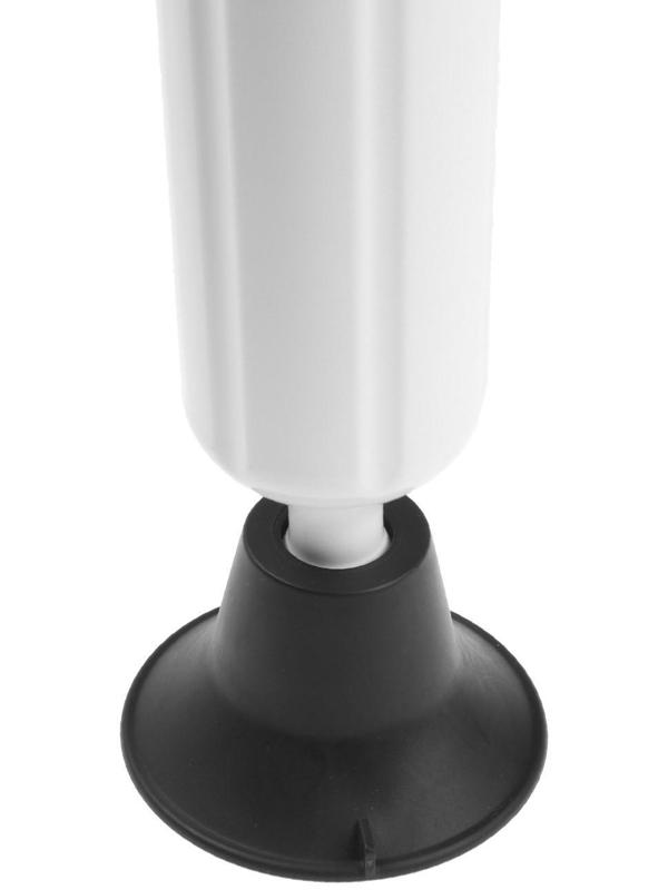 Вантуз пневматический ZEIN, 3 насадки, датчик давления, ручной насос