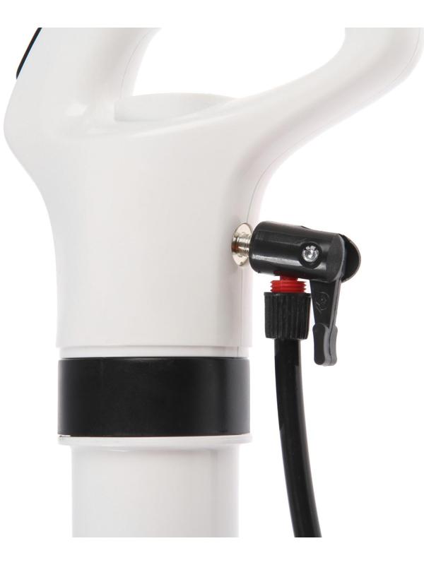 Вантуз пневматический ZEIN, 3 насадки, датчик давления, ручной насос